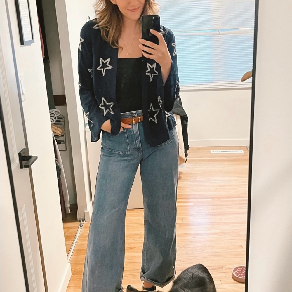 Veronica Beard TAYLOR RELAXED WIDE LEG HIGH RISE
